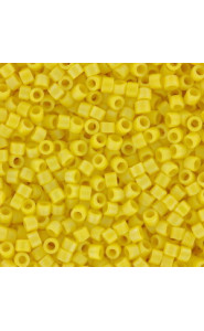 Miyuki delica Beads 11/0 - Matted opaque canary ab DB-1592